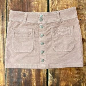 WE THE FREE corduroy skirt. Dusty rose. Small.